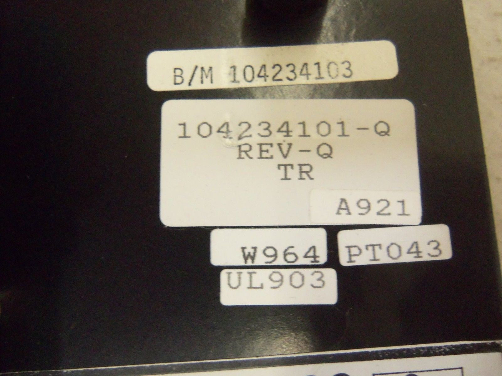 FINCOR 2200S DC MOTOR CONTROL 104234101-Q *USED*