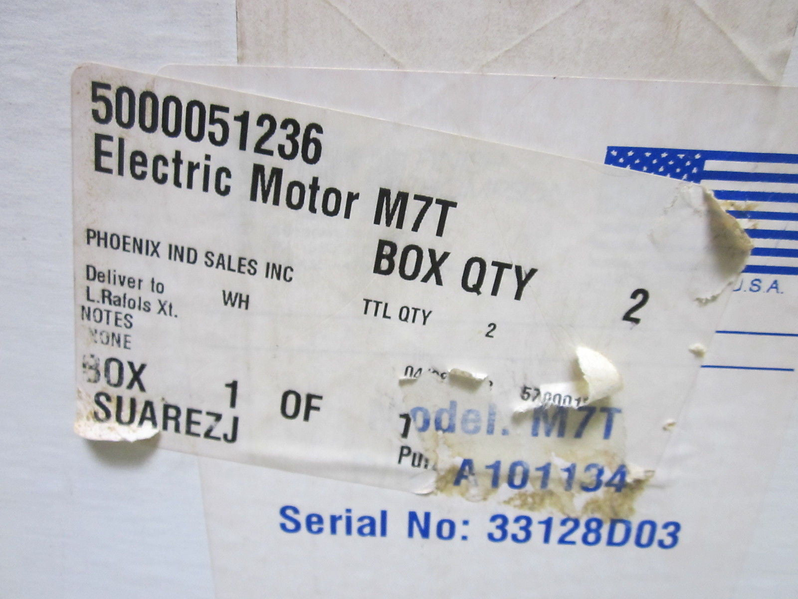FINISH THOMPSON INC M7T DRUM PUMP *NEW IN BOX*