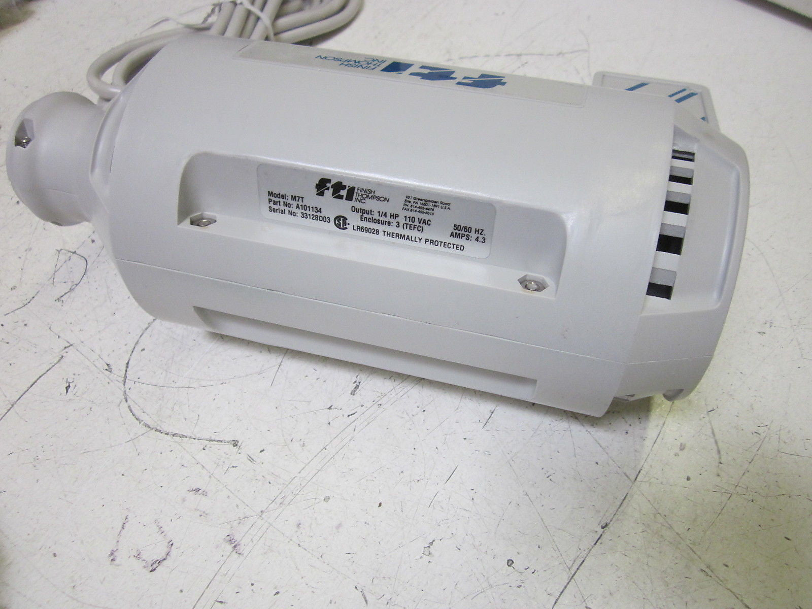 FINISH THOMPSON INC M7T DRUM PUMP *NEW IN BOX*