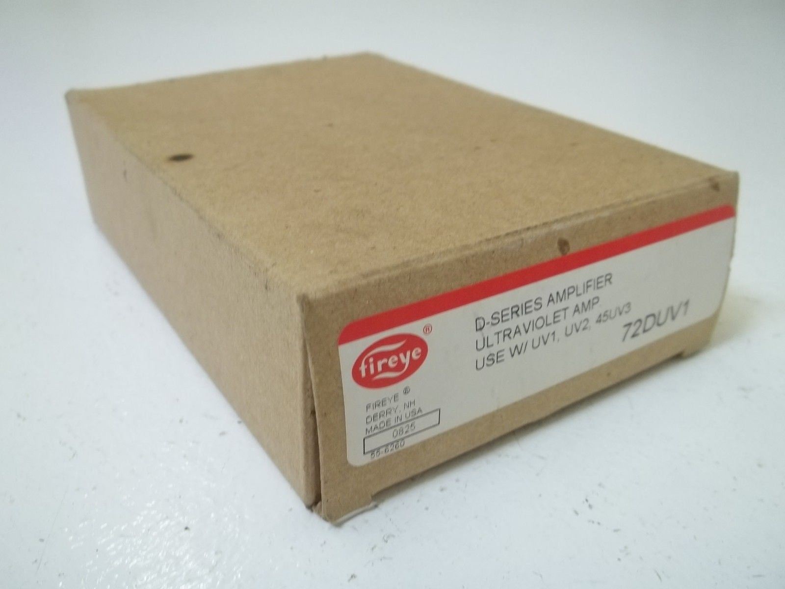 FIREYE 72DUV1 D-SERIES AMPLIFIER ULTRAVIOLET AMP. USE W/UV1,45UV3 *NEW IN BOX*