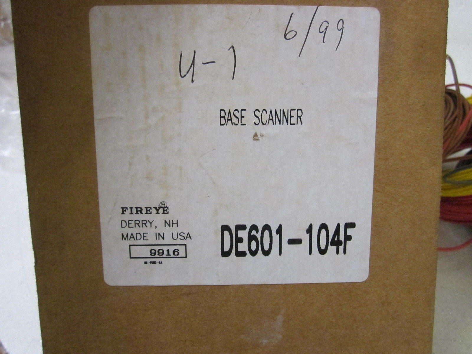 FIREYE DE601-104F *NEW IN BOX*