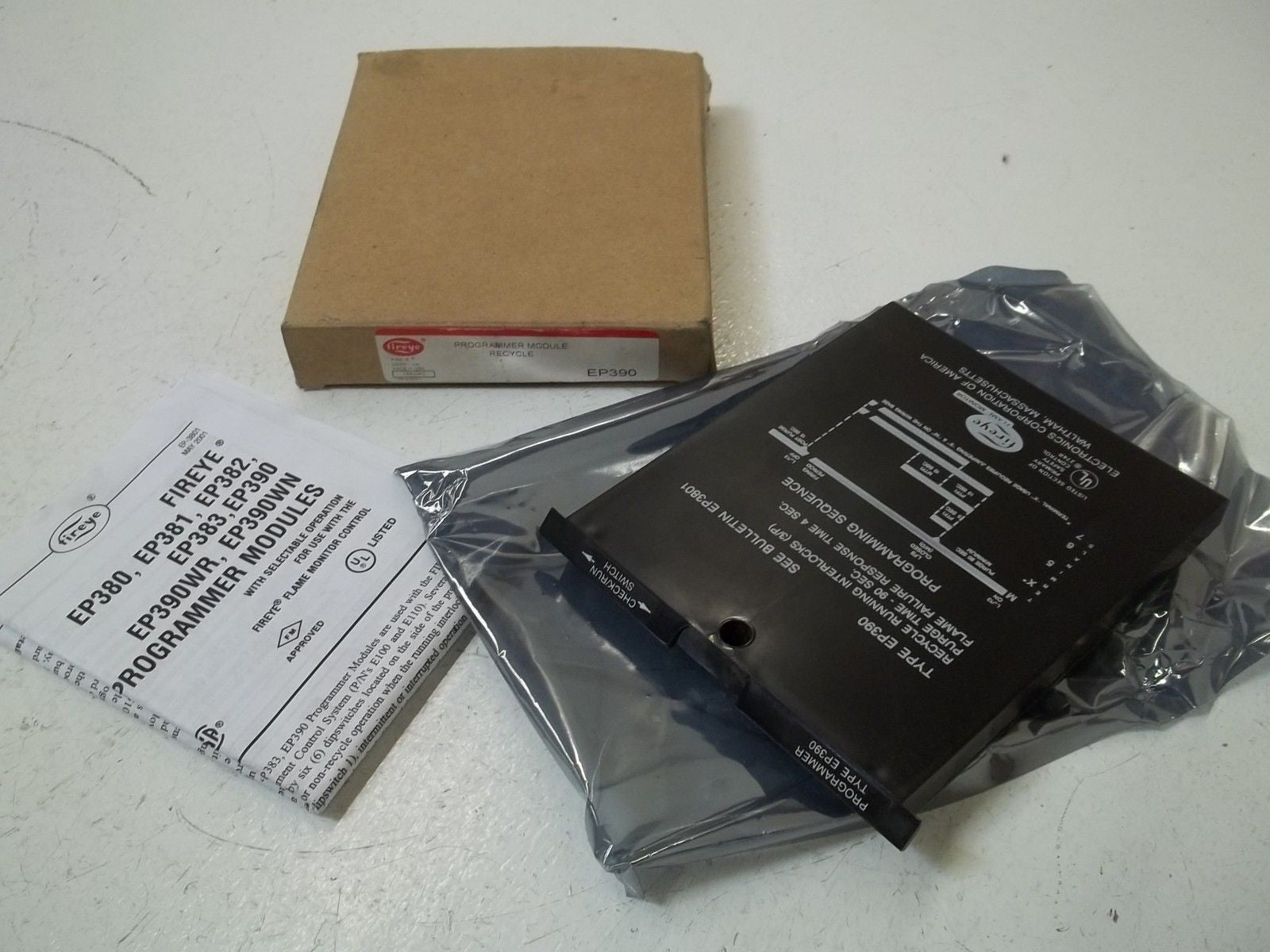 FIREYE EP390 PROGRAMMER MODULE RECYCLE *NEW IN BOX*