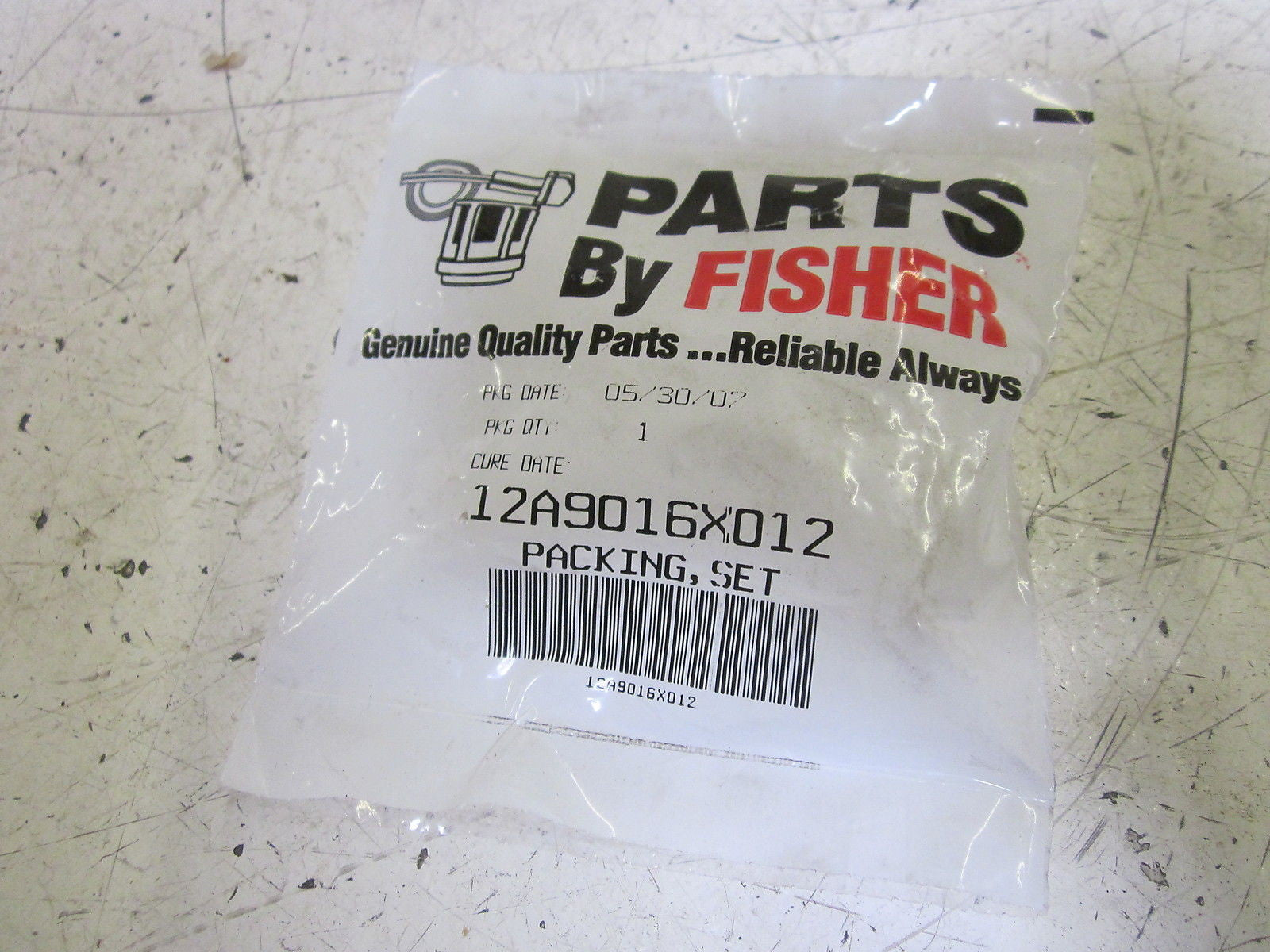 FISHER 12A9016X012 *NEW IN FACTORY BAG*