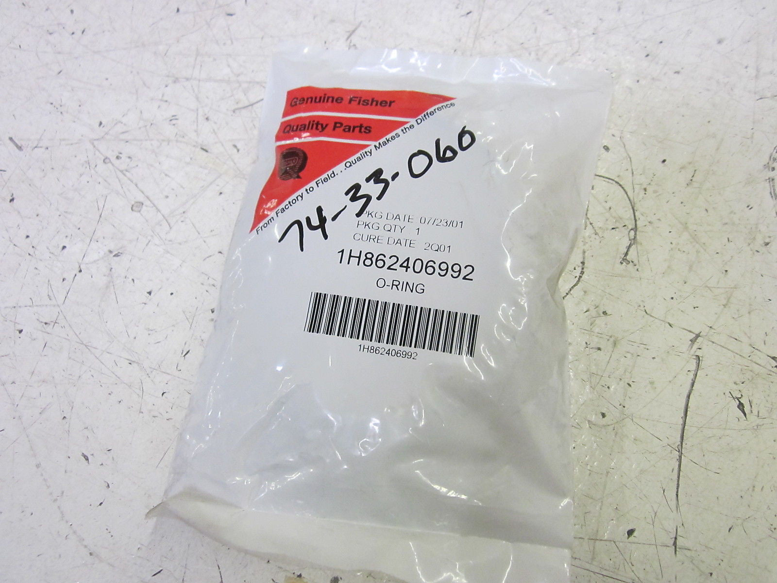 FISHER 1H862406992 O-RING *NEW IN FACTORY BAG*