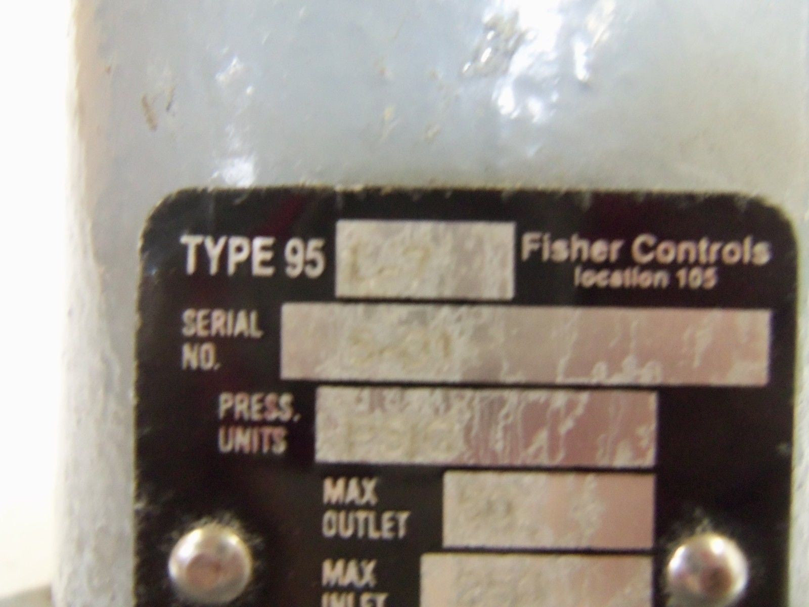 FISHER 95L-7 VALVE *USED*