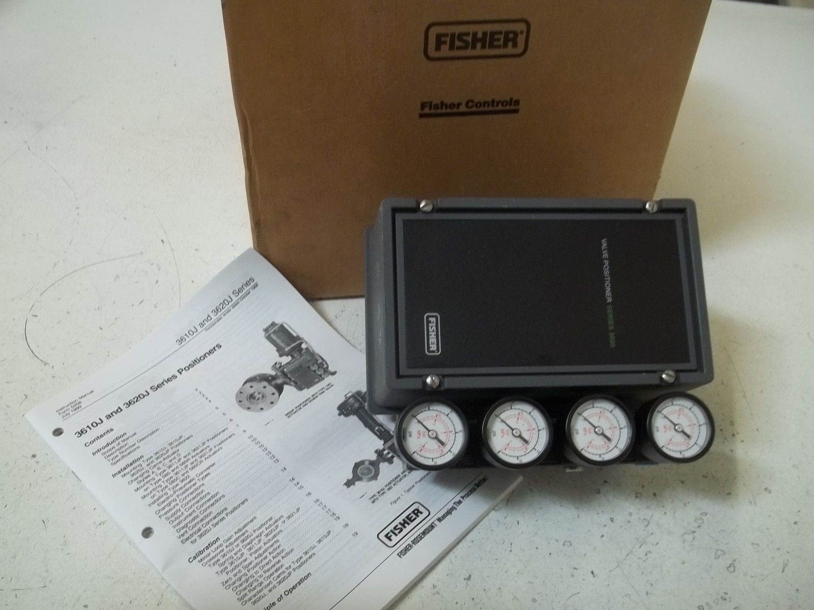FISHER SERIES 3600 VALVE  POSITIONER *NEW IN BOX*