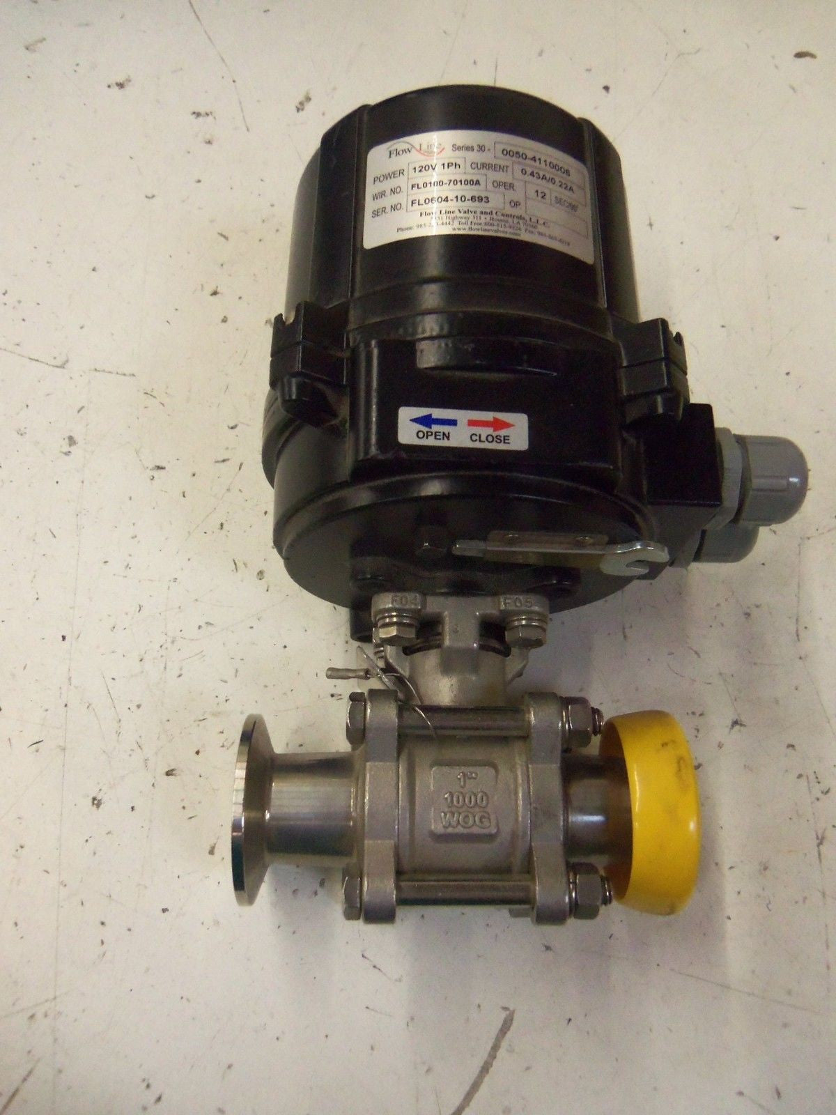 FLOW-LINE 30-0050-4110006 *USED*
