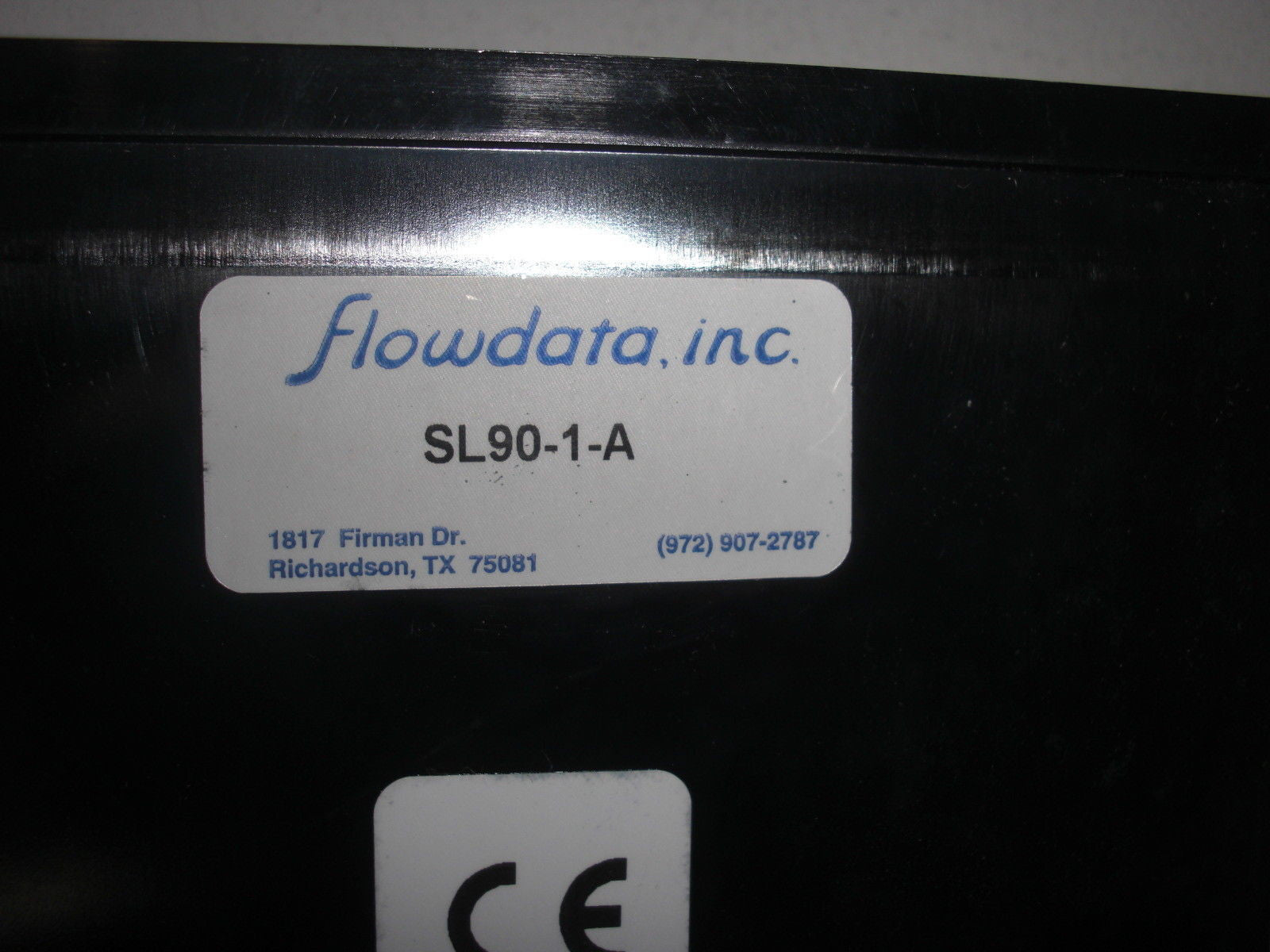 FLOW DATA SL90-1-A FLOW CONTROL *USED*
