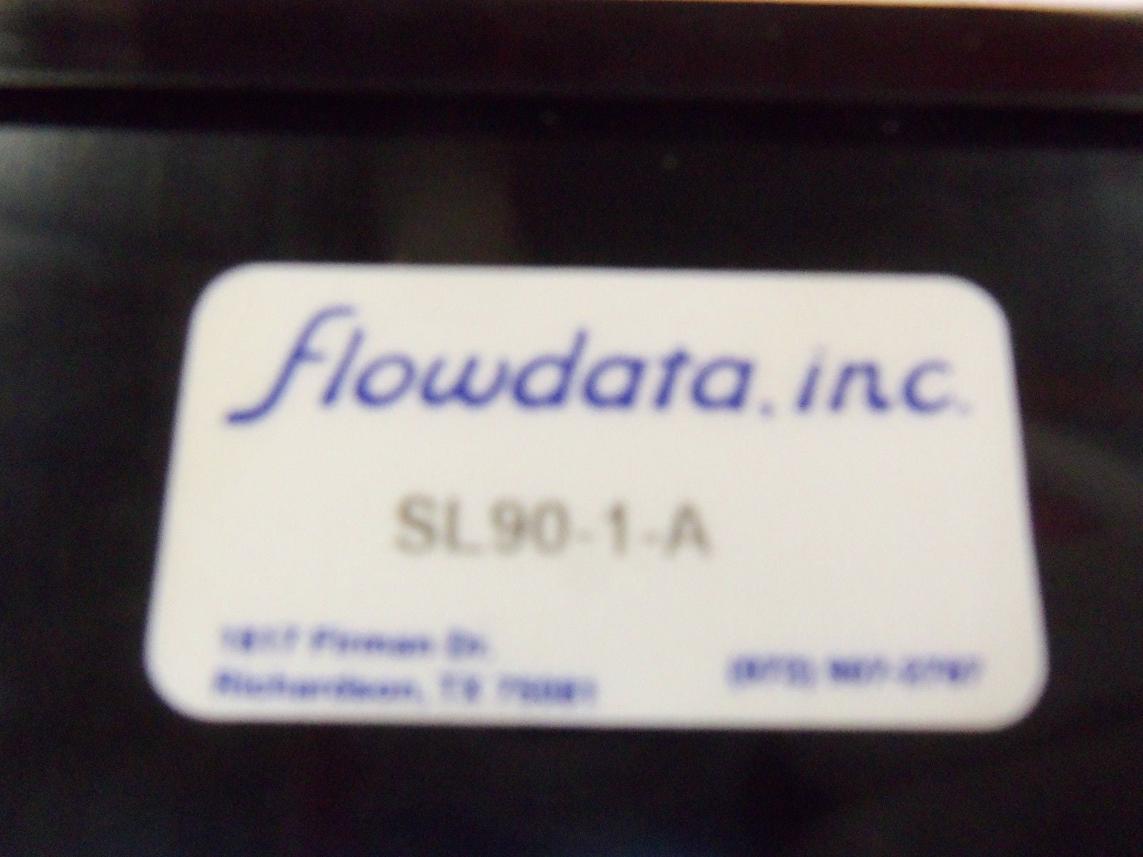 FLOWDATA SL90-1-A *NEW IN BOX*