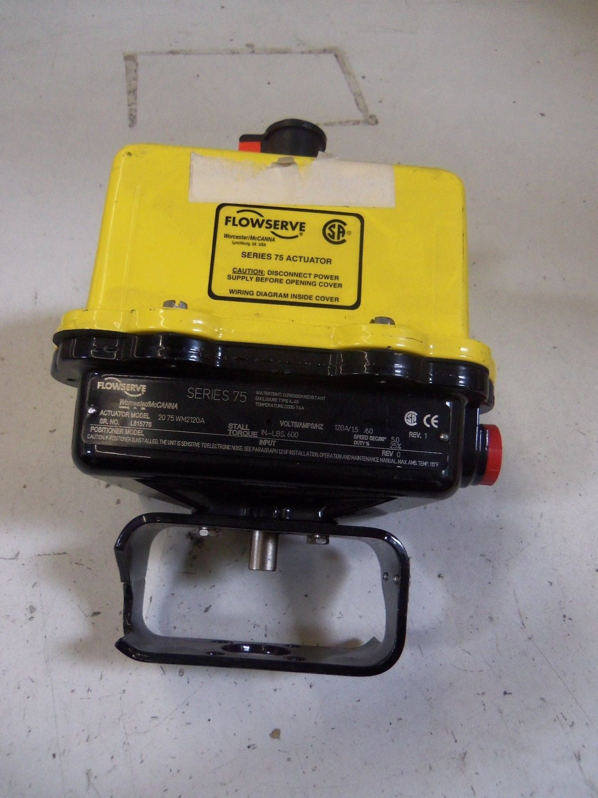 FLOWSERVE 20 75WM2120A *USED*