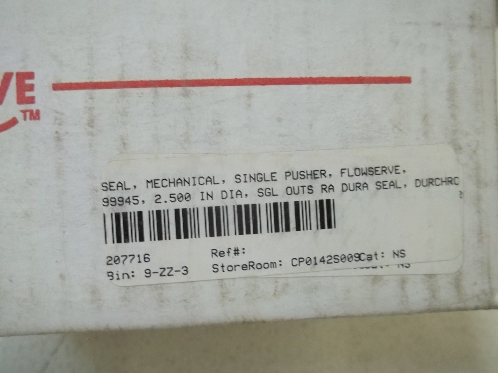 FLOWSERVE 99945 DURA SEAL *NEW IN BOX*