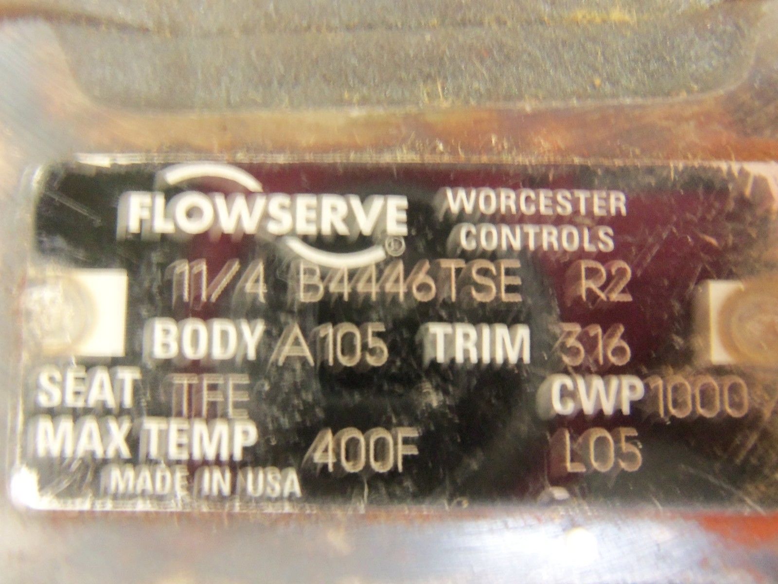 FLOWSERVE B4446TSE *USED*