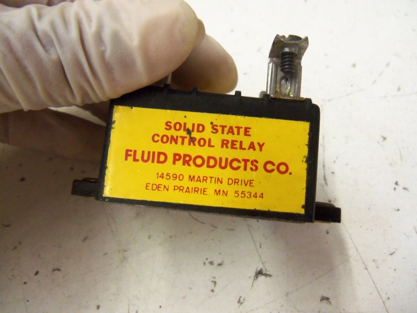 FLUID PRODUCTS CO. 12-24-7 *USED*