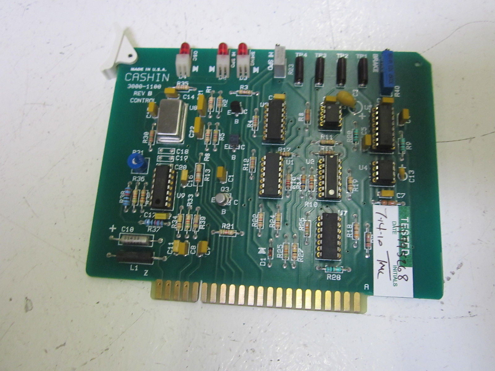FORMAX CASHIN 3000-1100 REV.B CONTROL BOARD *USED*