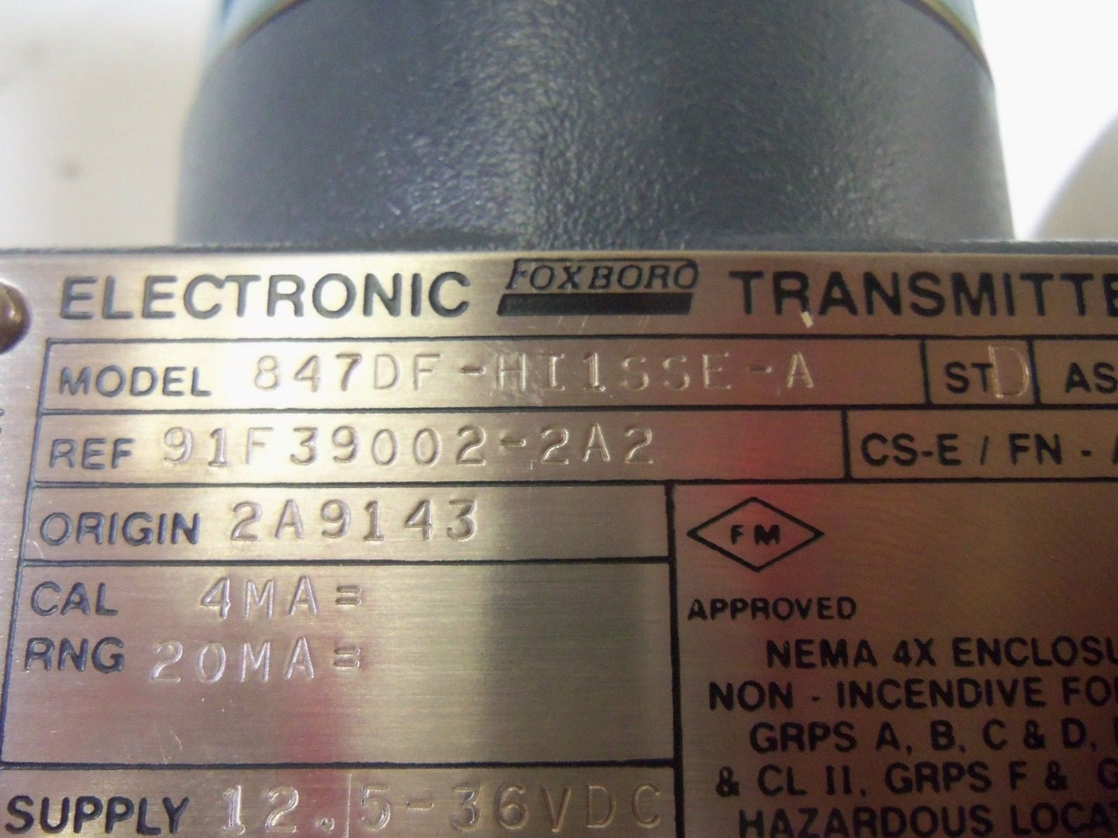 FOXBORO 847DF-HI1SSE-A *USED*
