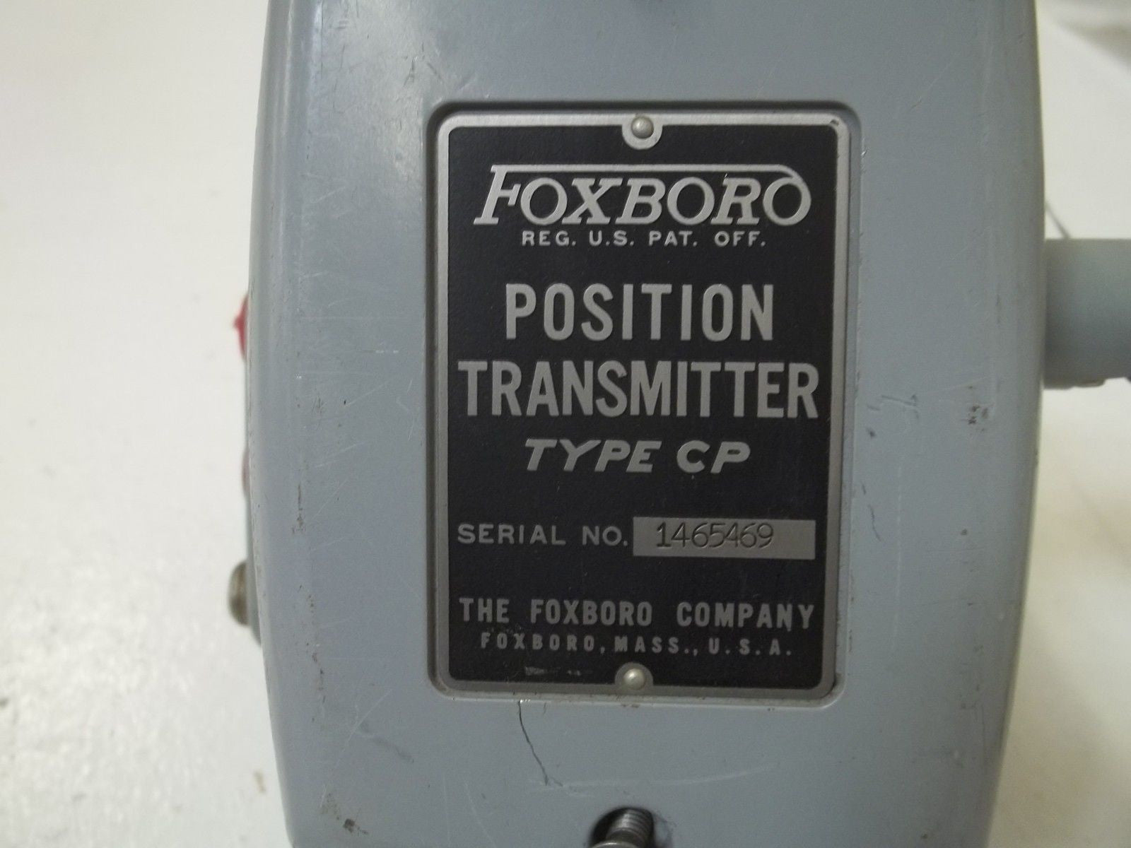 FOXBORO TYPE CP POSITION TRANSMITTER *USED*