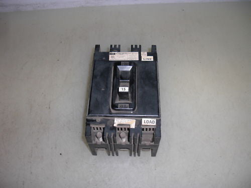 FPE NEF631015 CIRCUIT BREAKER 15A *USED*