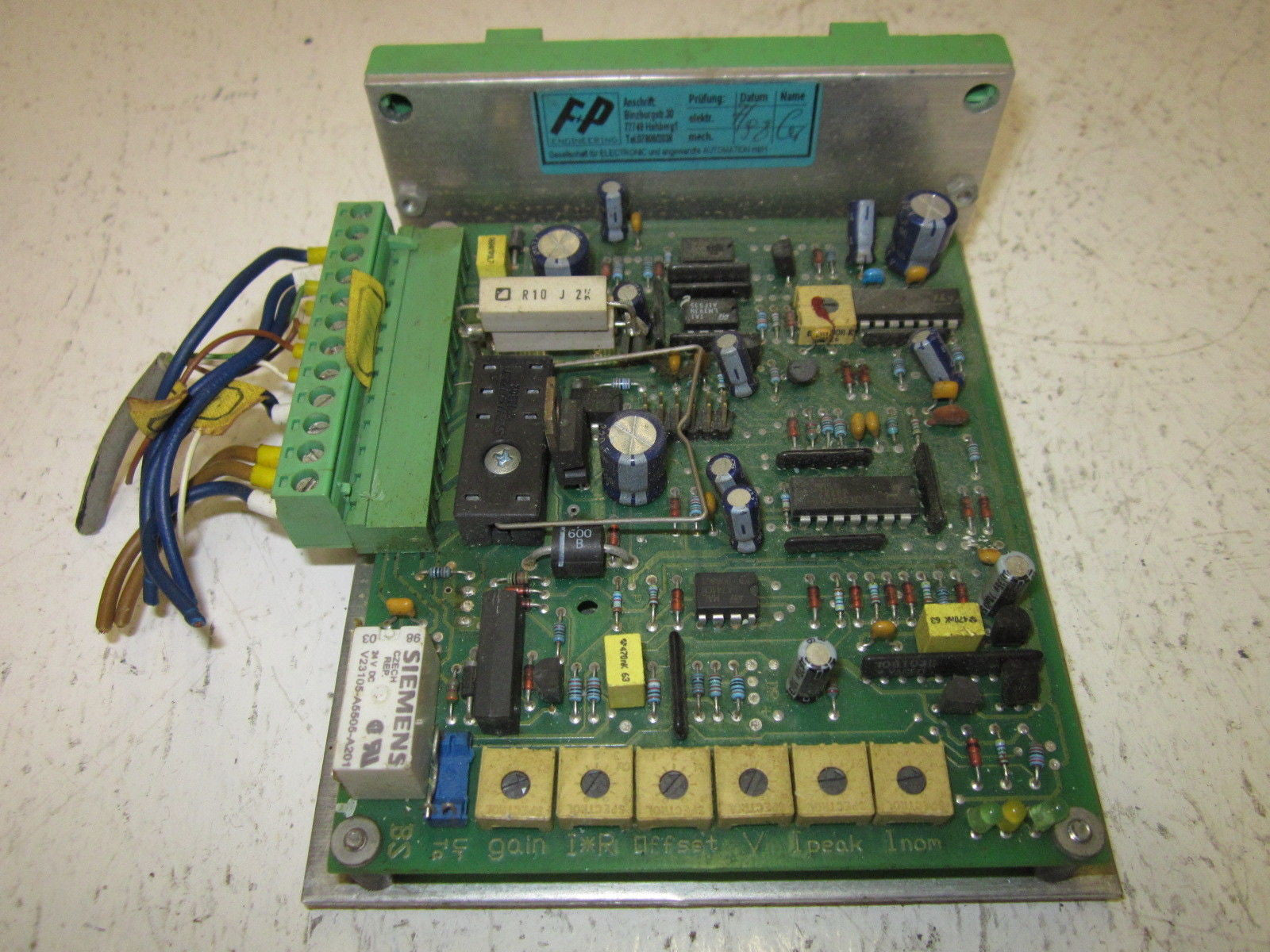 F+P ENGINEERING 1QR 2410 24V *USED*