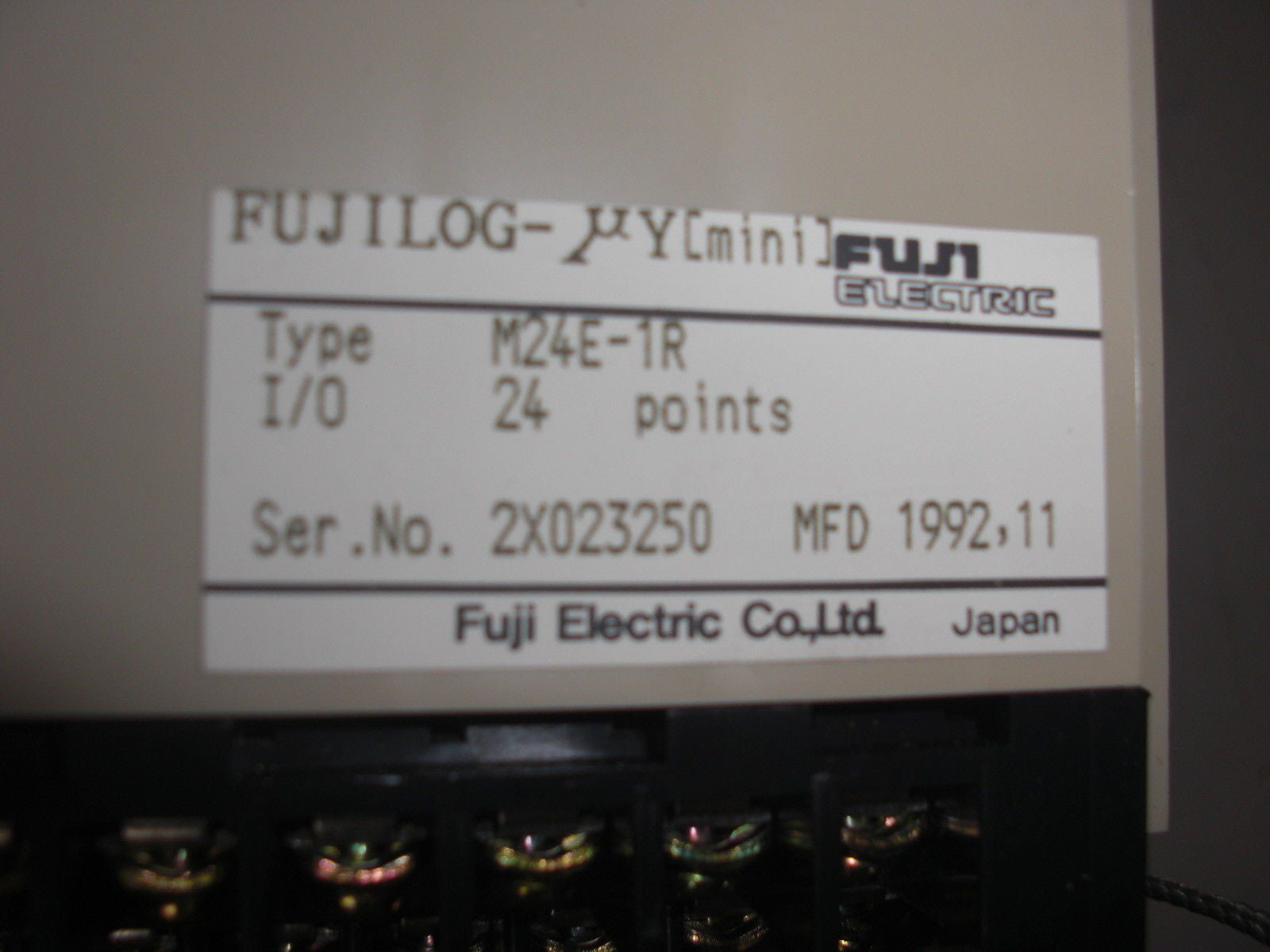 FUJI ELECTRIC M24E-1R *NEW NO BOX*