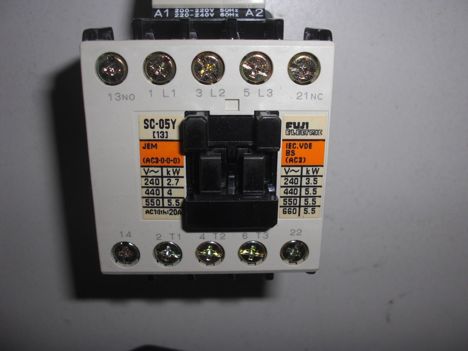 FUJI ELECTRIC SC-05Y 220-240V *NEW NO BOX*