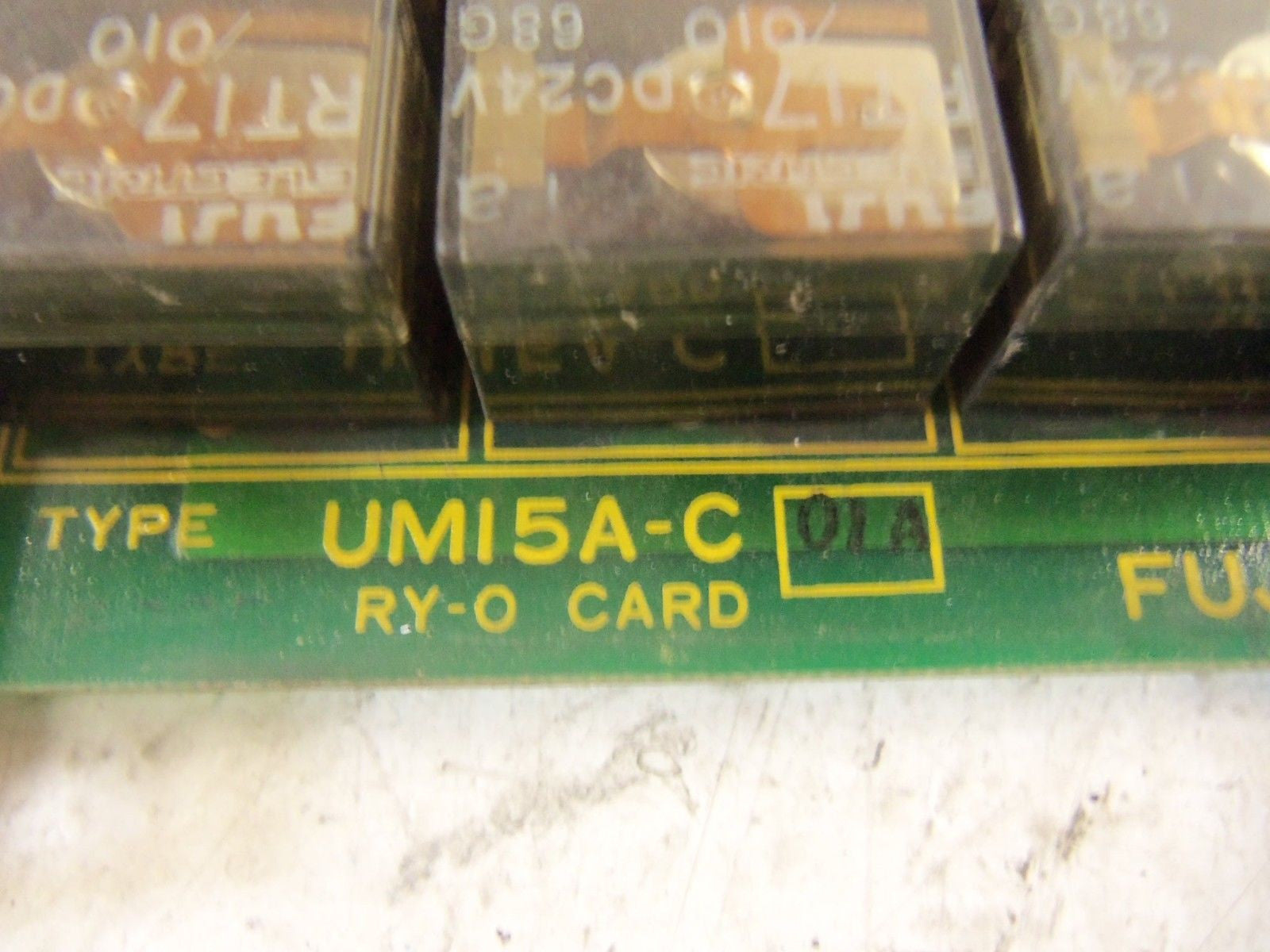 FUJI ELECTRIC UM15A-C01A PC BOARD *USED*