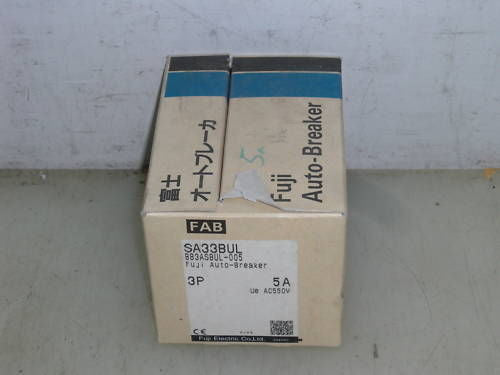 FUJI SA33BUL AUTO-BREAKER BB3ASBUL-005 *NEW*