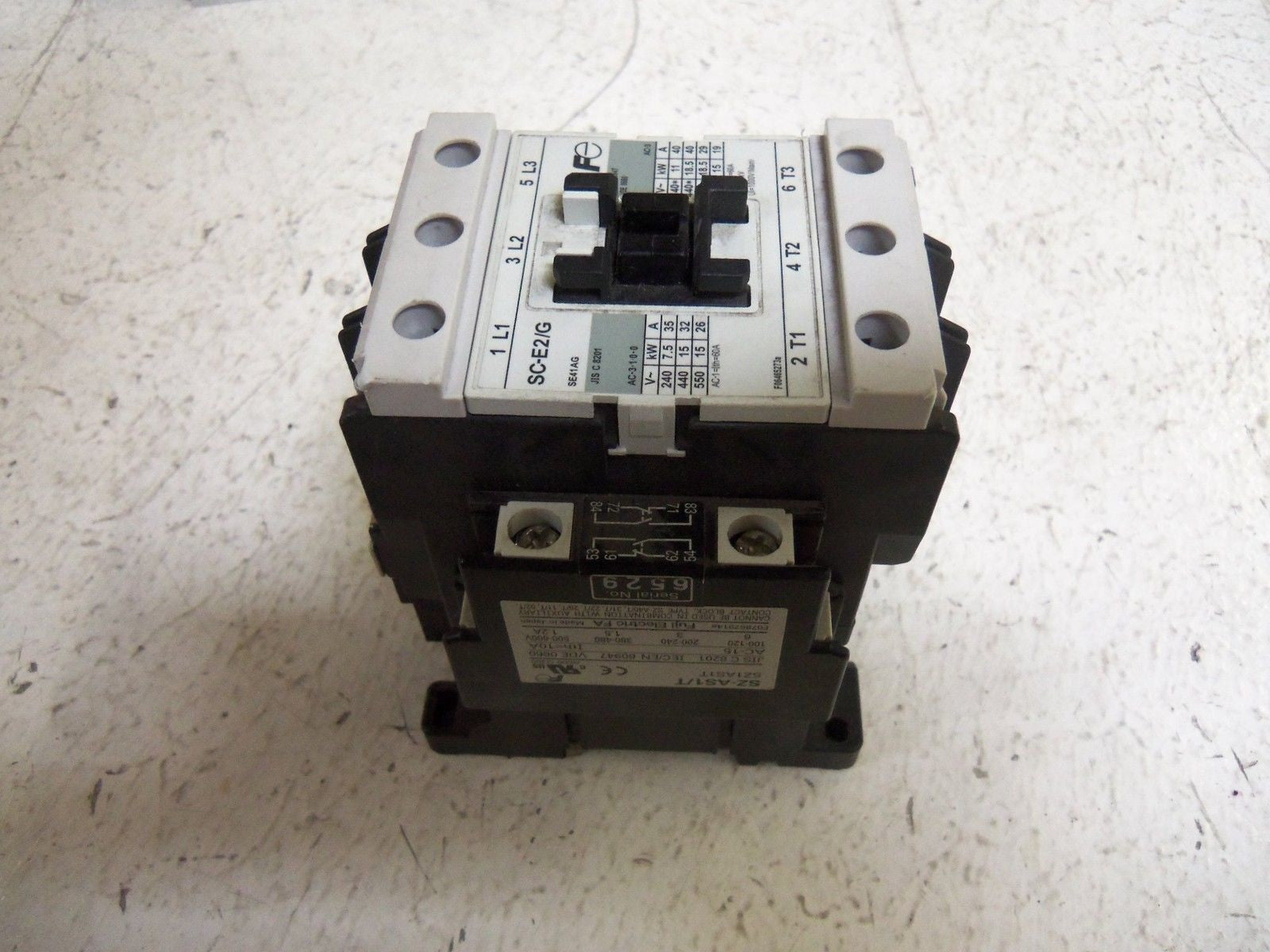 FUJI SC-E2/G CONTACTOR *USED*