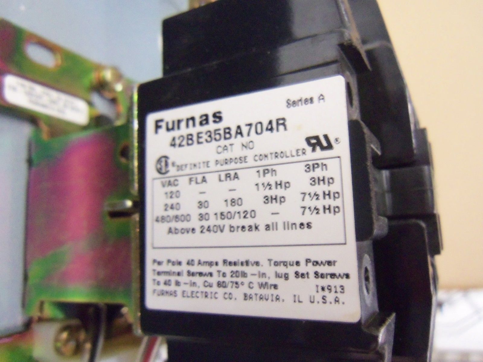 FURNAS 42BE35BA704R *NEW NO BOX*