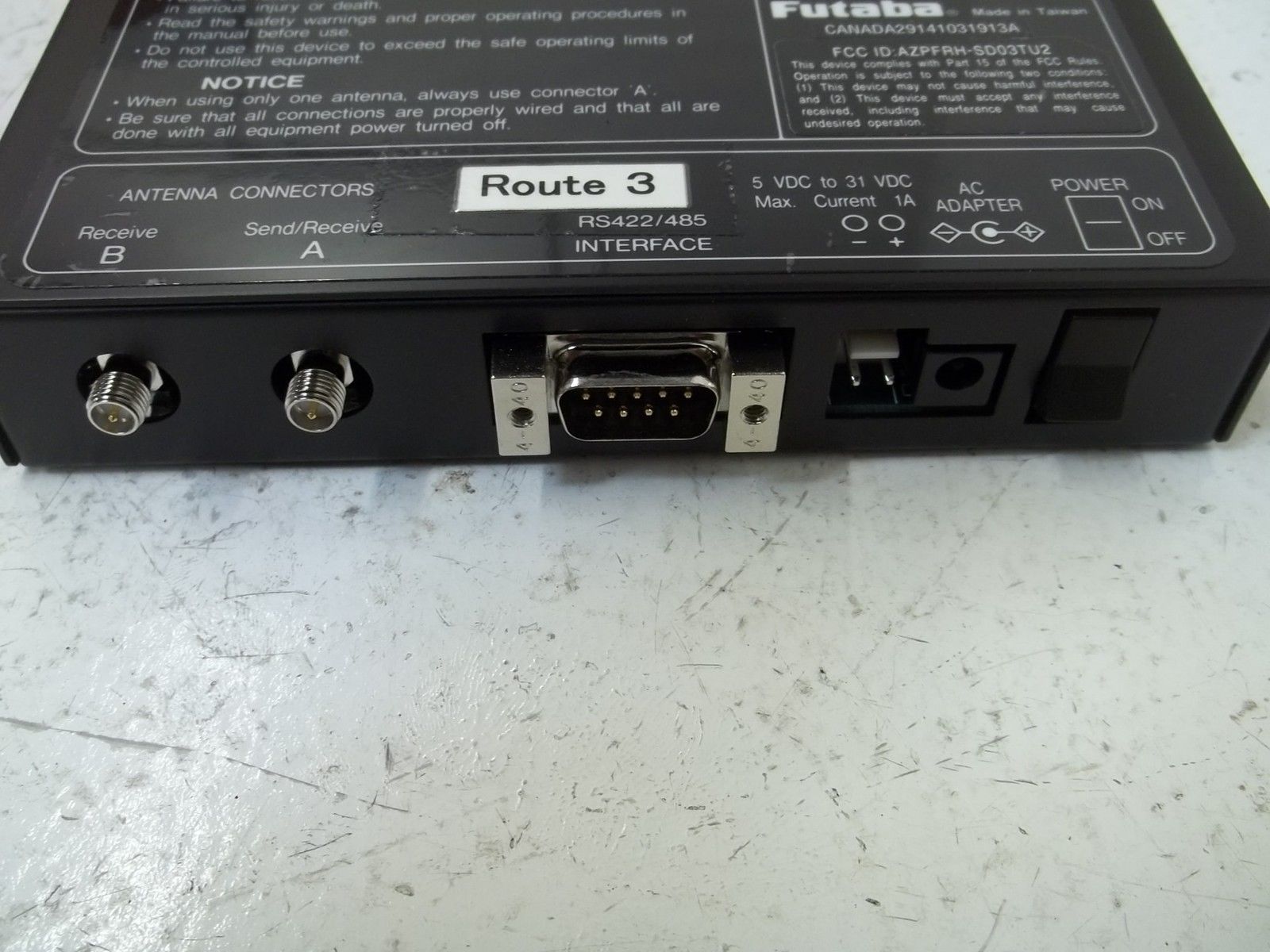 FUTABA FRH-SD04TU (AS PICTURED) *USED*