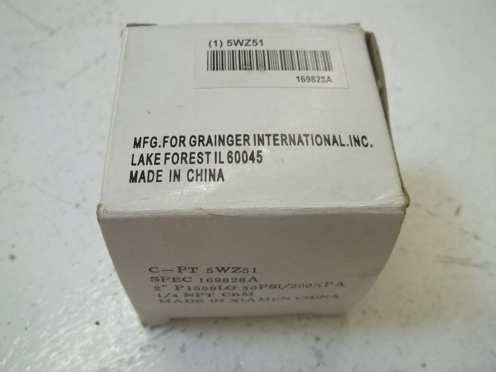 GAINER INTERNATIONAL INC. 5WZ51 GAUGE 0-30 *NEW IN BOX*