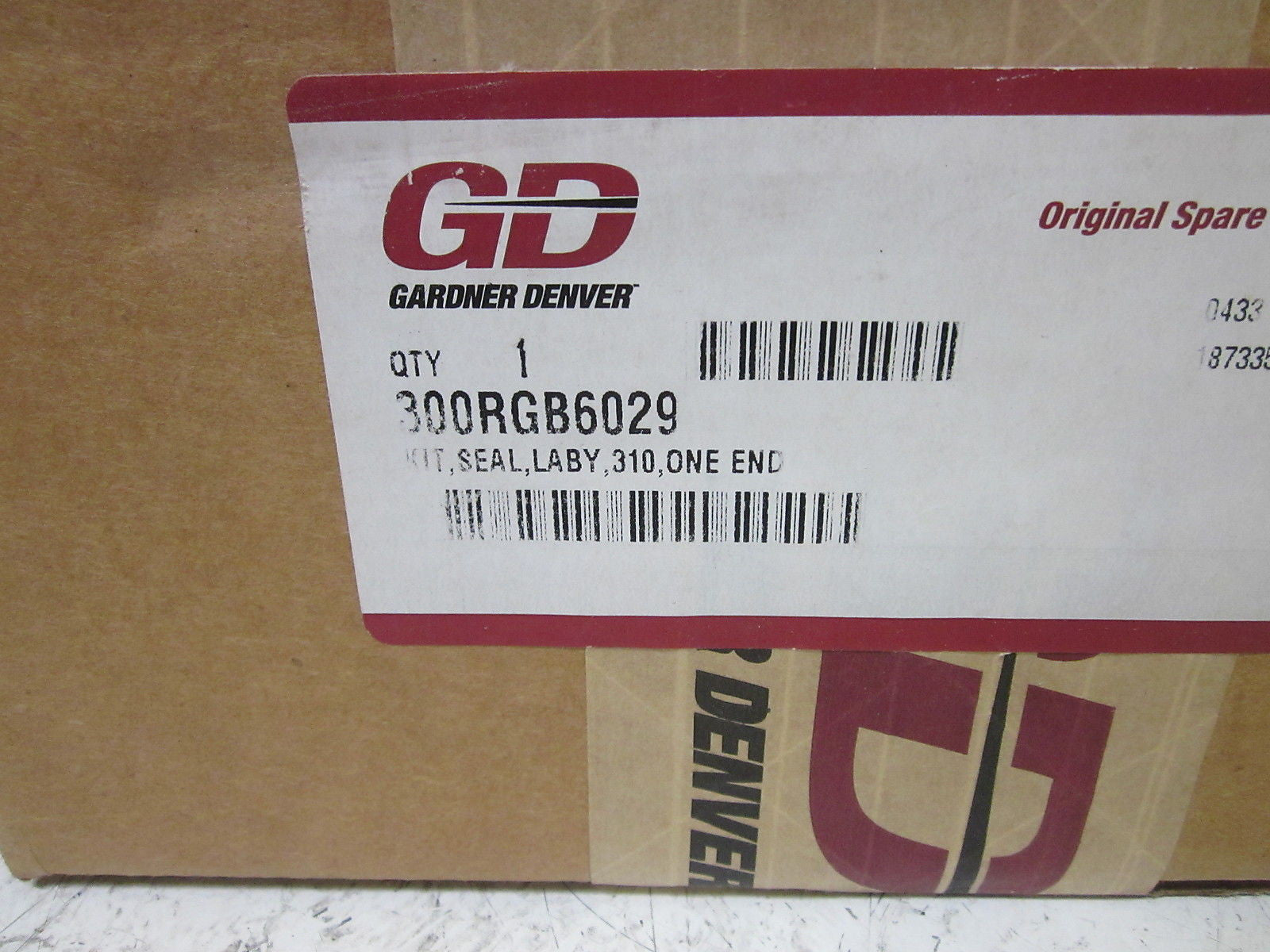 GARDNER DENVER 300RGB6029 SEAL KIT *NEW IN BOX*