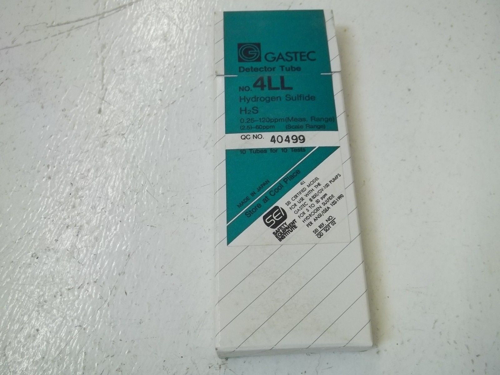 GASTEC 4LL *NEW IN BOX*