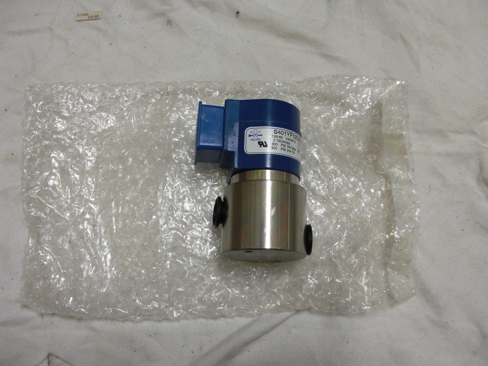 G & C VALVES S401YF02N9BF5  *NEW*