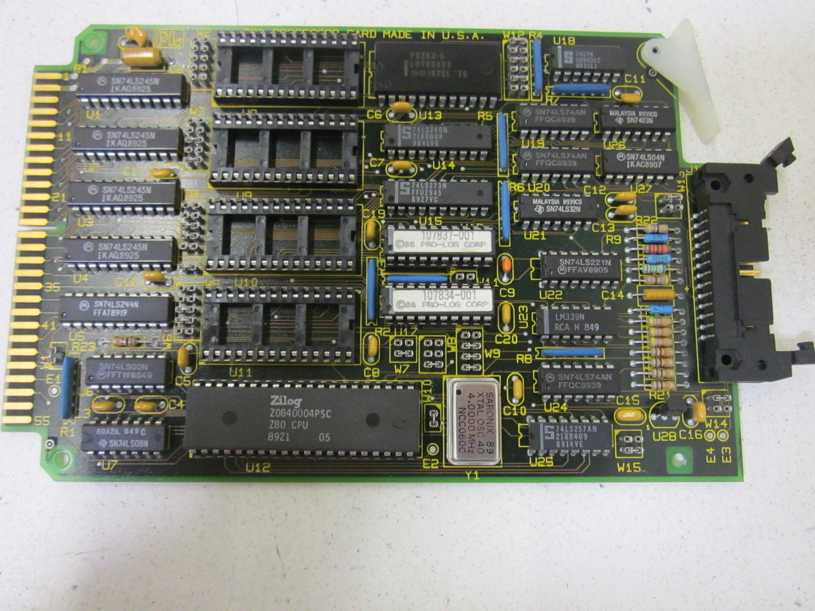 GD CALIFORNIA INC. PROLOG 110568-005  Z80 PROCESSOR CARD *NEW NO BOX*