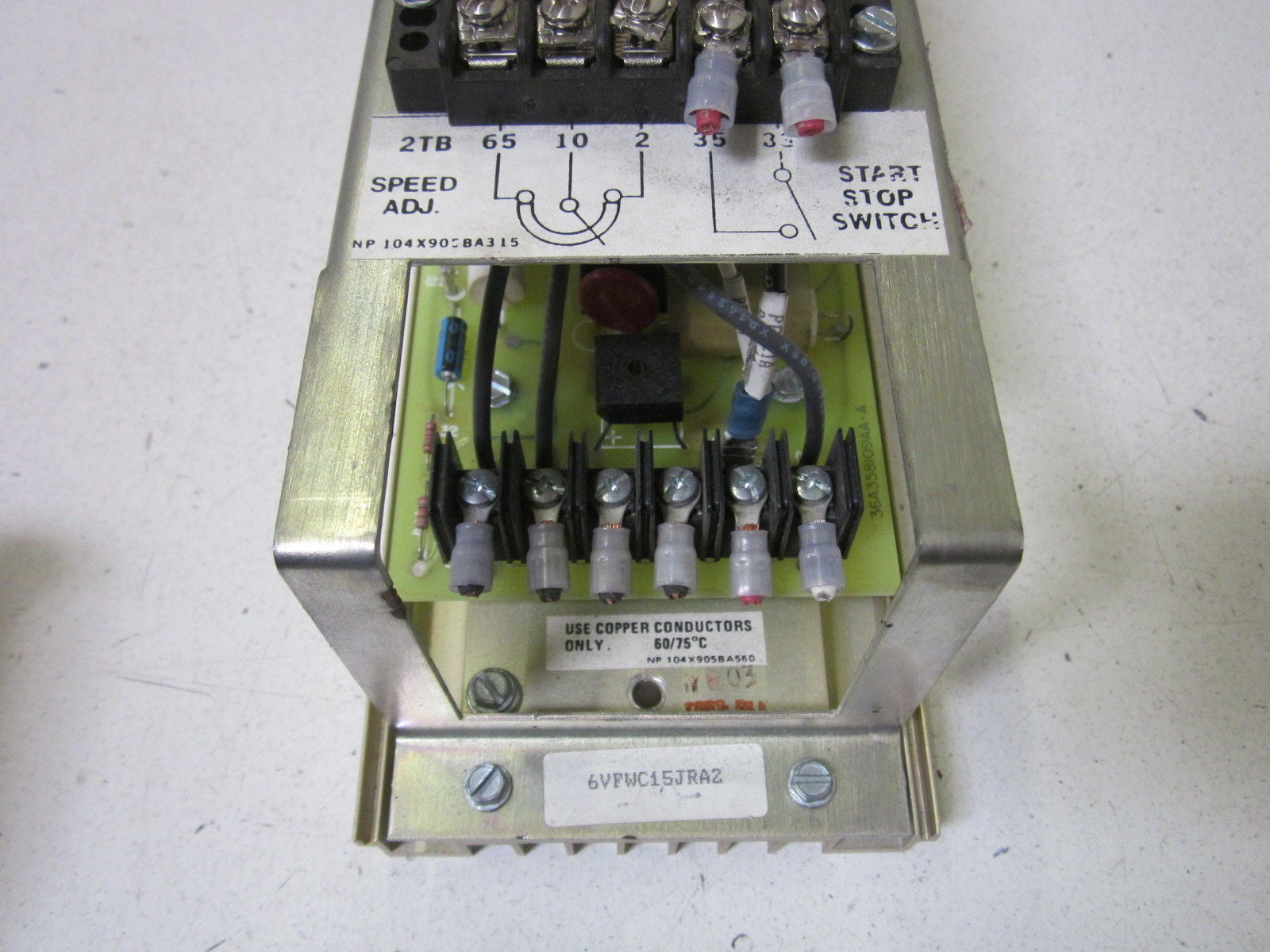 GE 6VFWC15JR *USED*