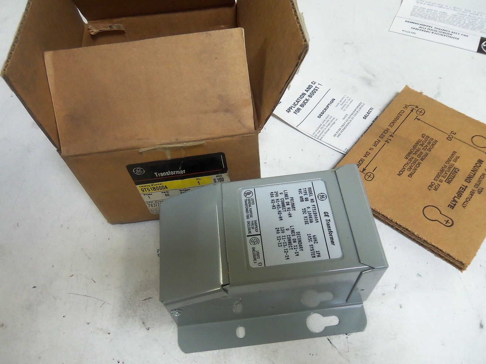 GE 9T51B0004 TRANSFORMER *NEW IN BOX*
