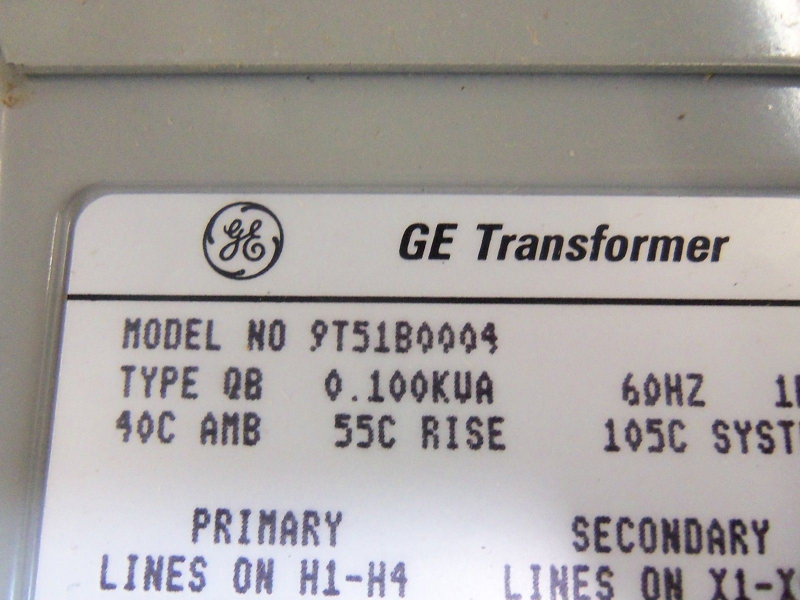 GE 9T51B0004 TRANSFORMER *NEW IN BOX*