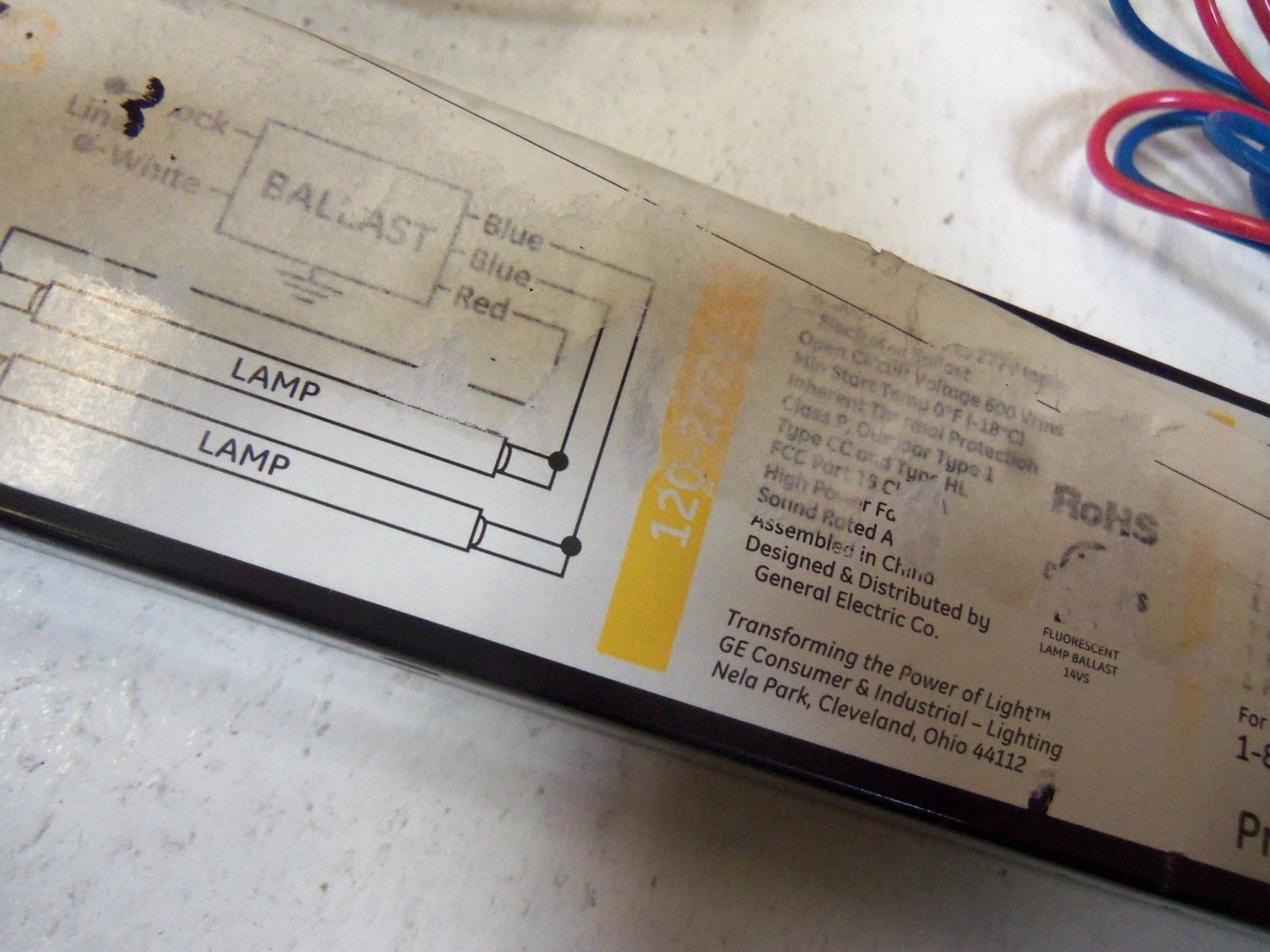 GENERAL ELECTRIC GE232MAX-H/ULTRA BALLAST *USED*