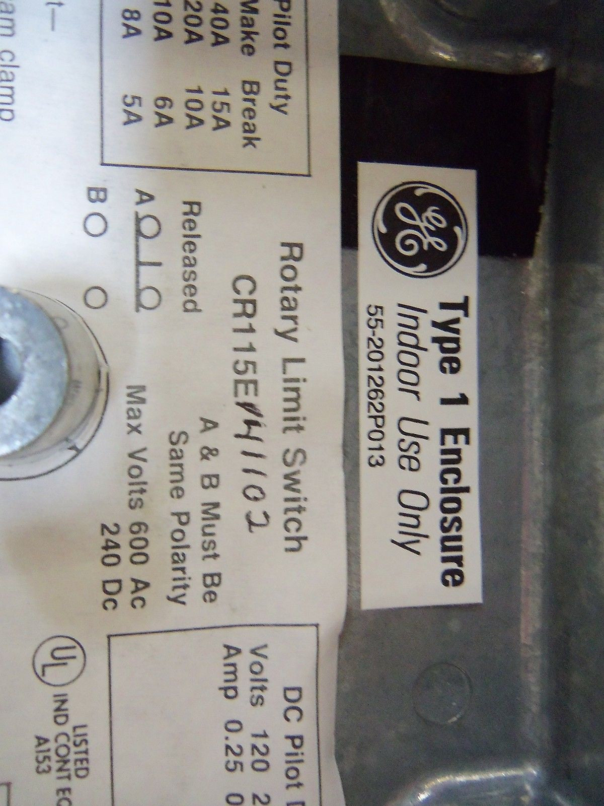 GE CR115E141102 *USED*