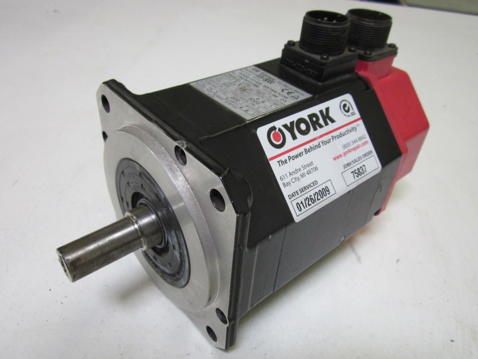 GE FANUC A06B-0123-B575#7008 AC SERVO MOTOR *USED*