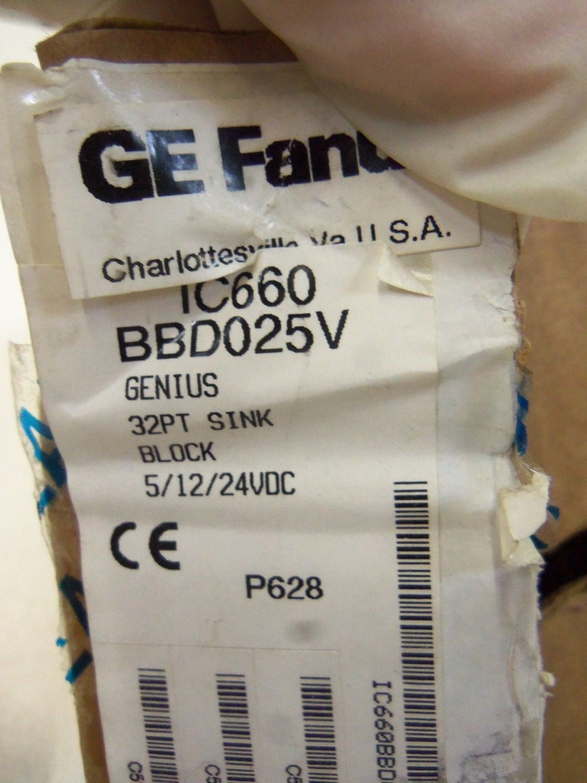GE FANUC BLOCK IC660BBD025V *NEW IN BOX*