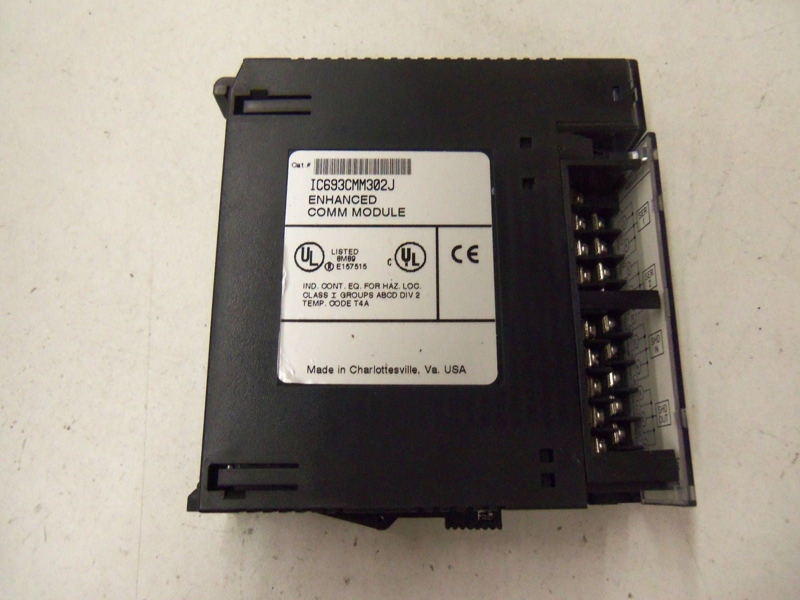 GE FANUC ENHANCED COMM MODULE IC693CMM302J *NEW NO BOX*