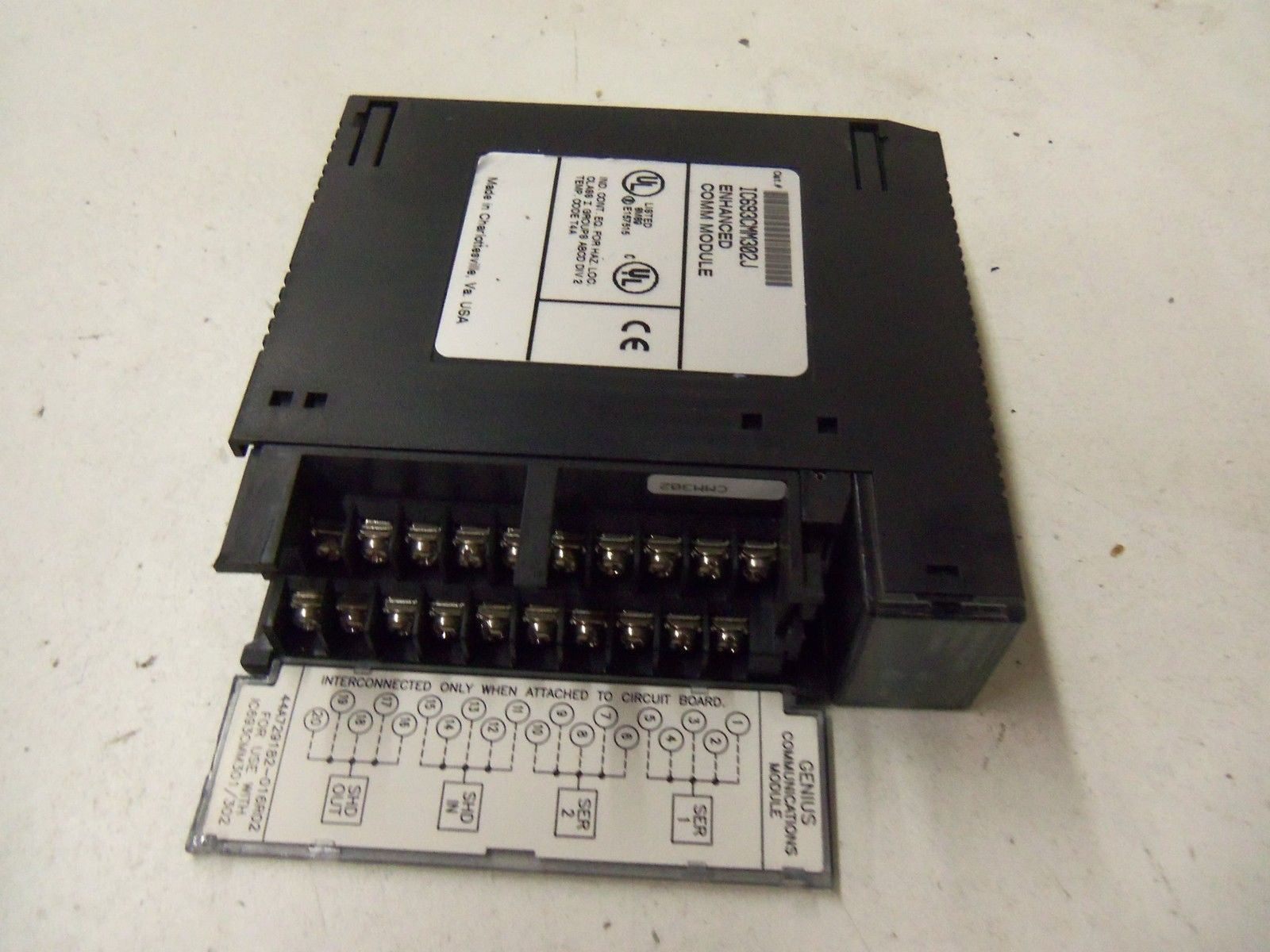GE FANUC ENHANCED COMM MODULE IC693CMM302J *NEW NO BOX*