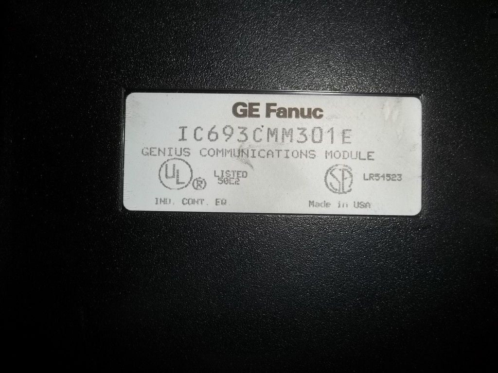 GE FANUC GENIUS COMMUNICATION MODULE IC693CMM301E *NEW*