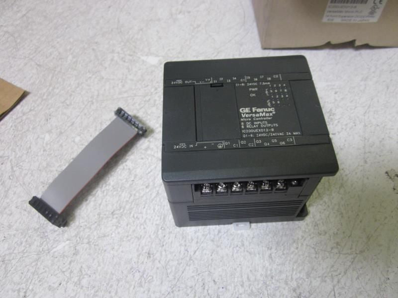 GE FANUC IC200UEX012-B 24VDC/240VAC 8 DC INPUT 6 RELAY OUTPUT  *NEW IN BOX*