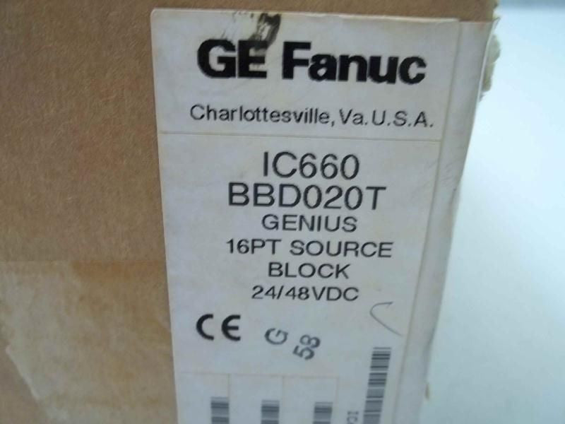GE FANUC IC600BBD020T *NEW IN BOX*