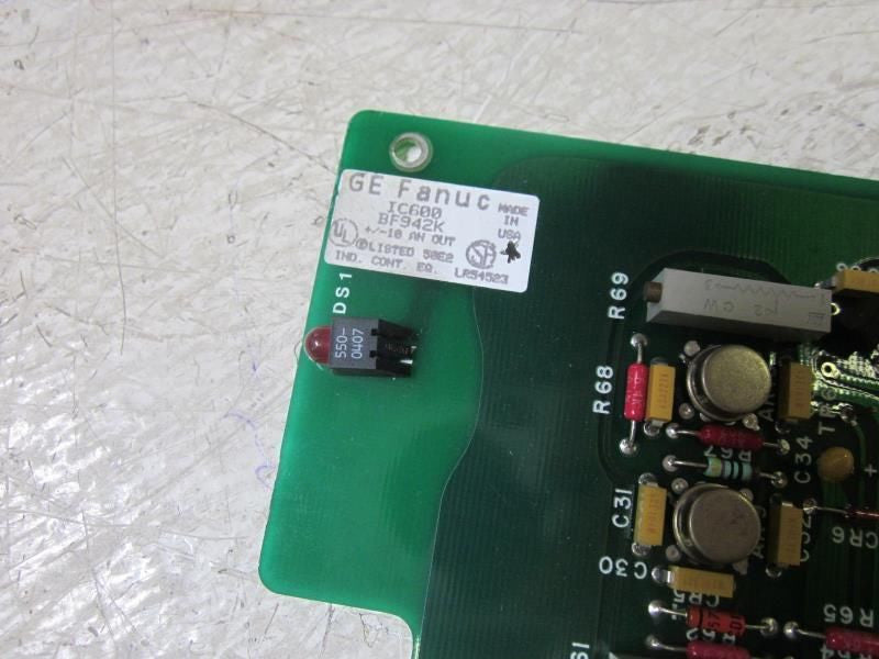 GE FANUC IC600BF942K ANALOG OUTPUT BOARD *USED*