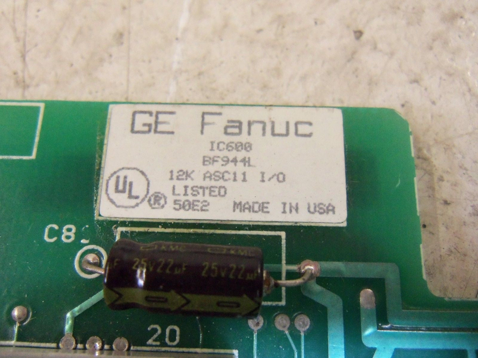 GE FANUC IC600BF944L CIRCUIT BOARD *USED*