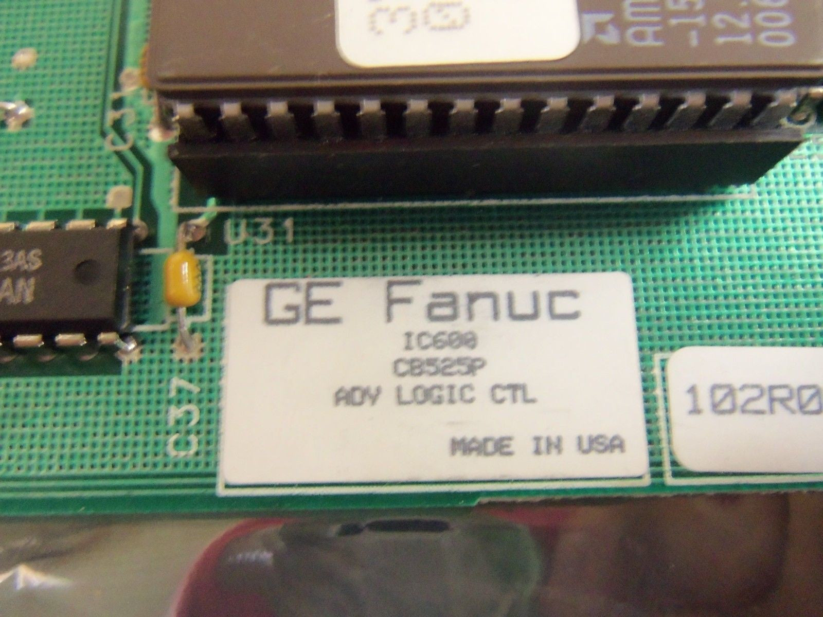 GE FANUC IC600CB525P LOGIC CONTROL *USED*
