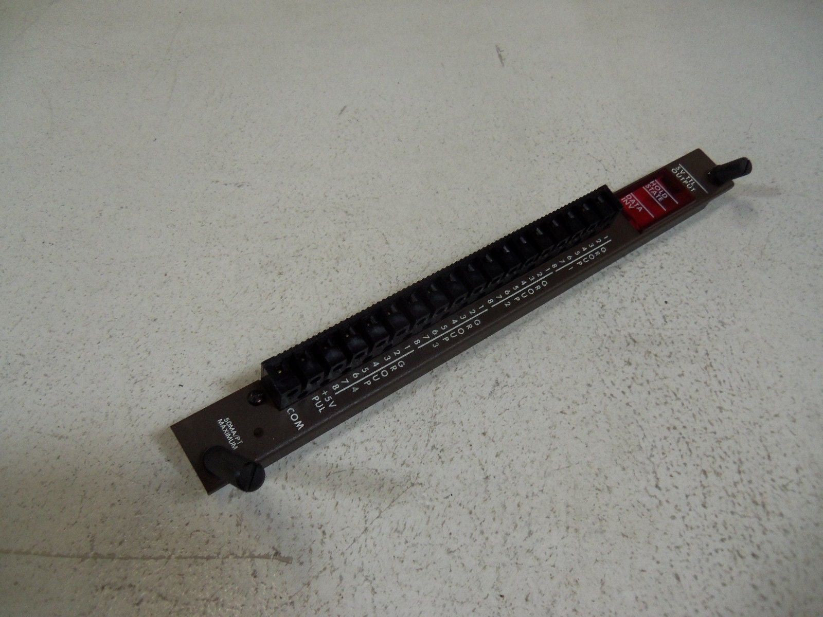 GE FANUC IC600FP841K ANALOG INPUT FACE PLATE  *USED*